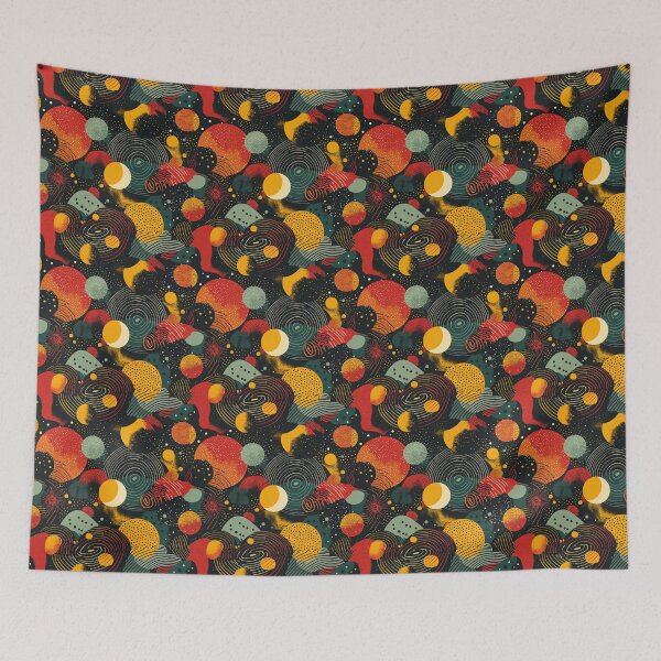 Item preview, Geometrical Red Green and Blue designed and sold by ColorsAndStyle.