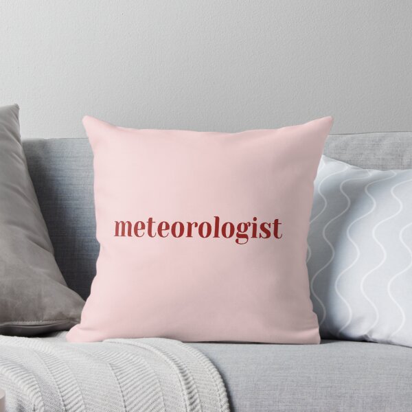 Item preview, Meteorologist Decal in Red designed and sold by Lightning Strike Designs.