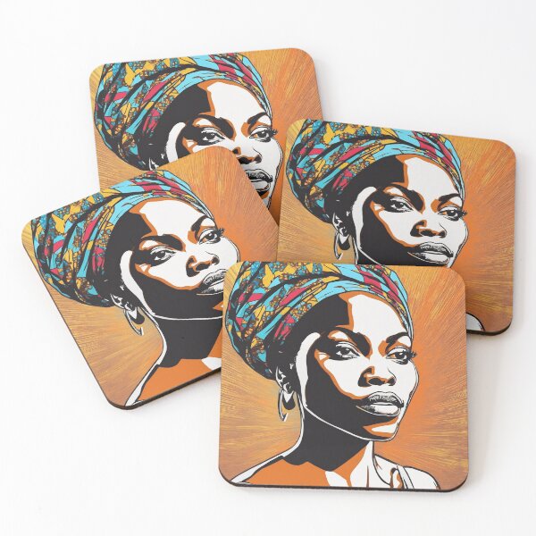 Item preview, Ayodele Pop Art Portrait designed and sold by Yzakreativ.