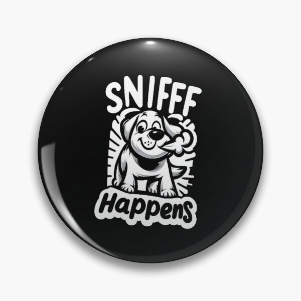 Item preview, "Sniff Happens" - Humorous Dog Sniffing designed and sold by creativechaster.