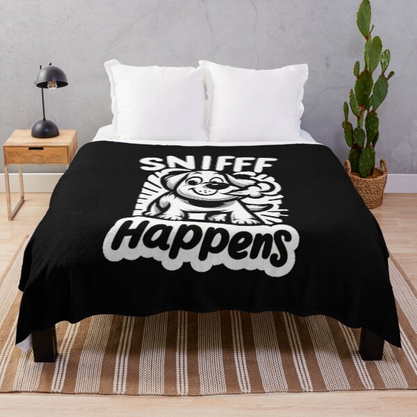 Item preview, "Sniff Happens" - Humorous Dog Sniffing designed and sold by creativechaster.