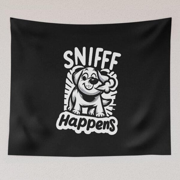 Item preview, "Sniff Happens" - Humorous Dog Sniffing designed and sold by creativechaster.