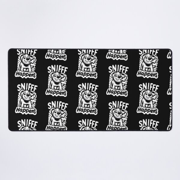 Item preview, "Sniff Happens" - Humorous Dog Sniffing designed and sold by creativechaster.
