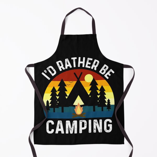 Item preview, Id Rather Be Camping - Outdoor Forest Nature Adventure designed and sold by Sunserize Designs.