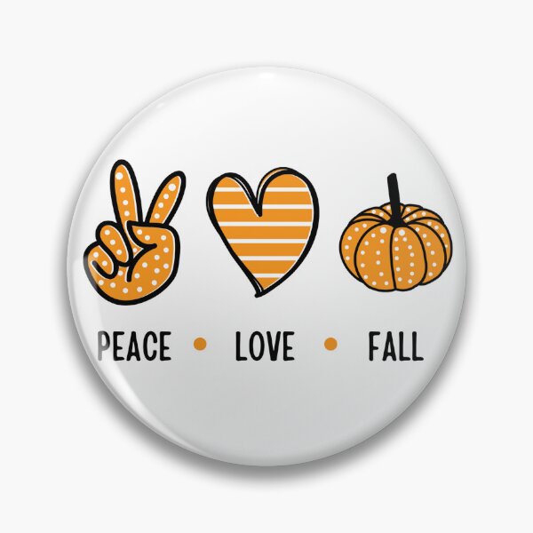 Item preview, Peace Love Fall designed and sold by MarElfArtelier.