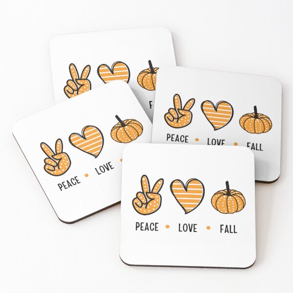 Item preview, Peace Love Fall designed and sold by MarElfArtelier.
