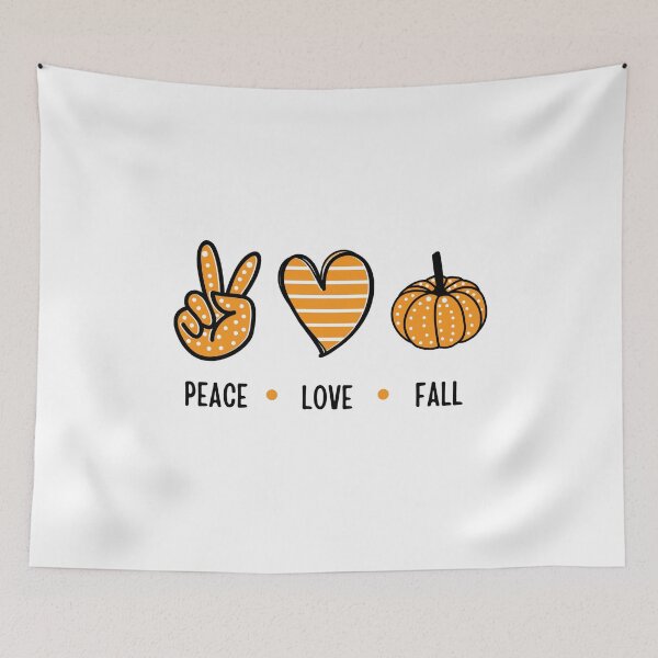 Item preview, Peace Love Fall designed and sold by MarElfArtelier.