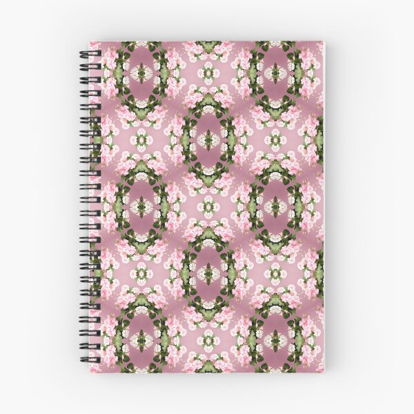 Item preview, Painting of Pink and White Geranium Flowers Seamless Pattern designed and sold by Petalandfur.