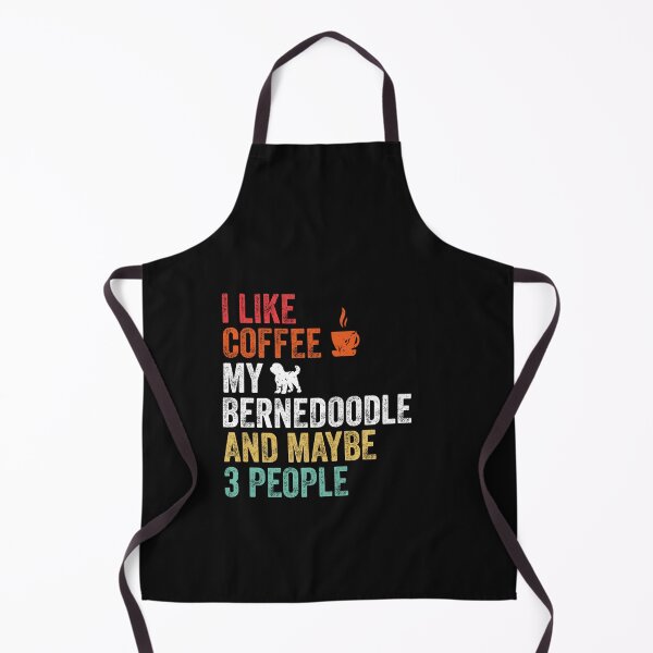 Item preview, Bernedoodle Dog Owners Funny Coffee Lover Quote Vintage designed and sold by clothesy7.