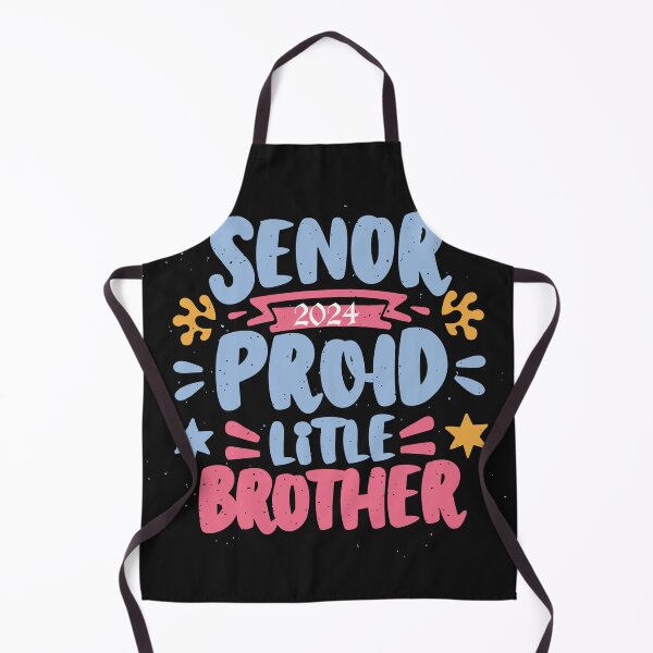 Item preview, Senior Proud Little Brother 2024 designed and sold by MizoX7.