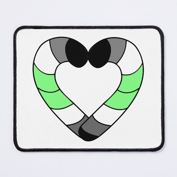 Item preview, Agender Pride Candy Cane designed and sold by HarveyHandcraftsandDesigns.
