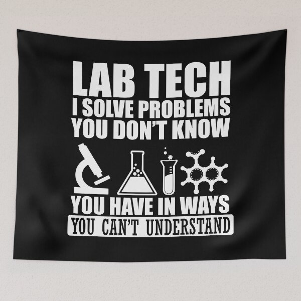Item preview, Funny Med Lab tech sayings scientist mlt Medical Laboratory technician humor designed and sold by Alexaltay.