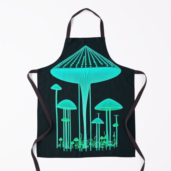 Item preview, Glowing Mushrooms designed and sold by bluepawprint.