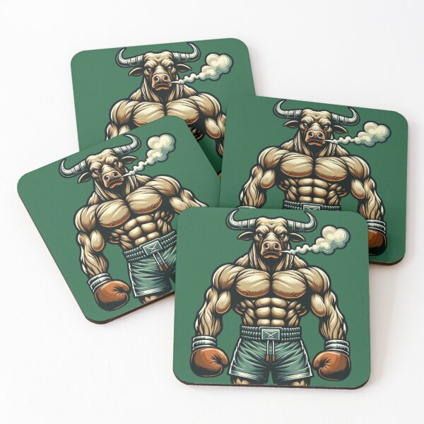 Item preview, The Gritty Charm of a Boxing Beast designed and sold by PromoPearceArte.