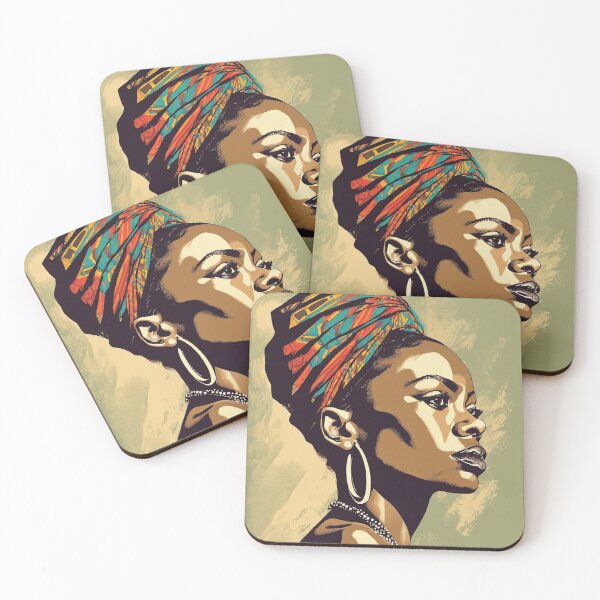 Item preview, Folasade Pop Art Portrait designed and sold by Yzakreativ.