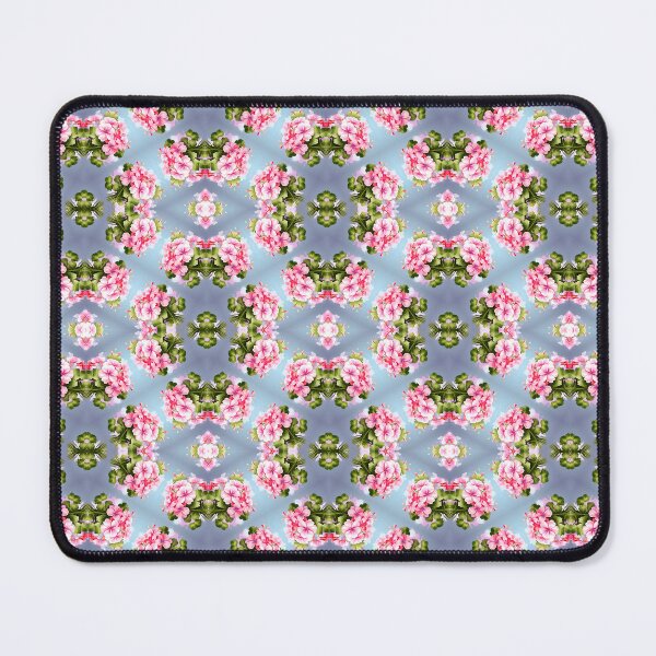 Item preview, Painting of Pink Geranium Flowers Seamless Pattern designed and sold by Petalandfur.