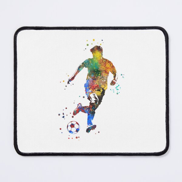 Item preview, Male Soccer Player designed and sold by Rosaliartbook.