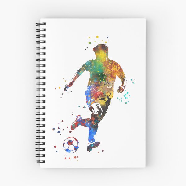 Item preview, Male Soccer Player designed and sold by Rosaliartbook.