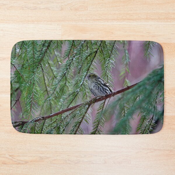 Item preview, Greens and soft purrples. Eurasian siskin designed and sold by Jouko Lehto Photography.