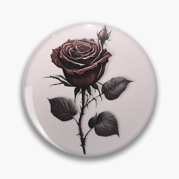 Item preview, Gothic rose with a shadow designed and sold by LuzLineaStudios.