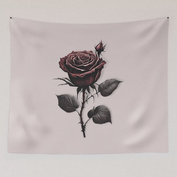 Item preview, Gothic rose with a shadow designed and sold by LuzLineaStudios.