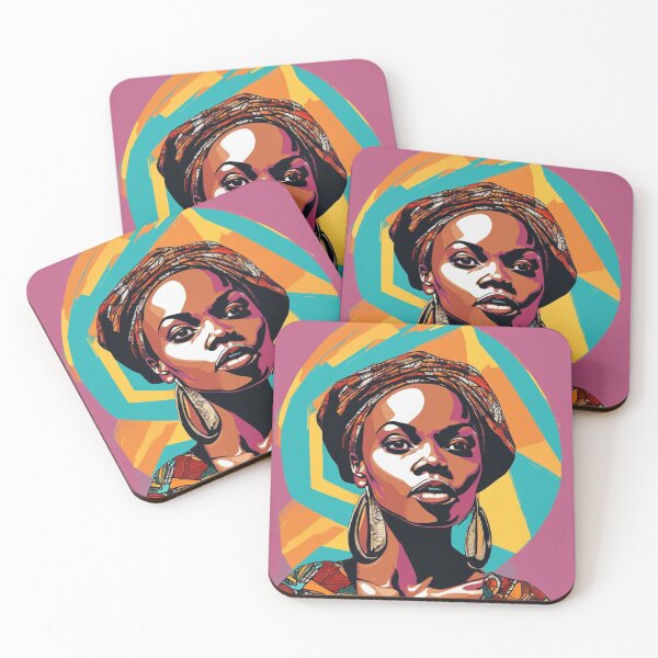 Item preview, Kamilah Pop Art Portrait designed and sold by Yzakreativ.