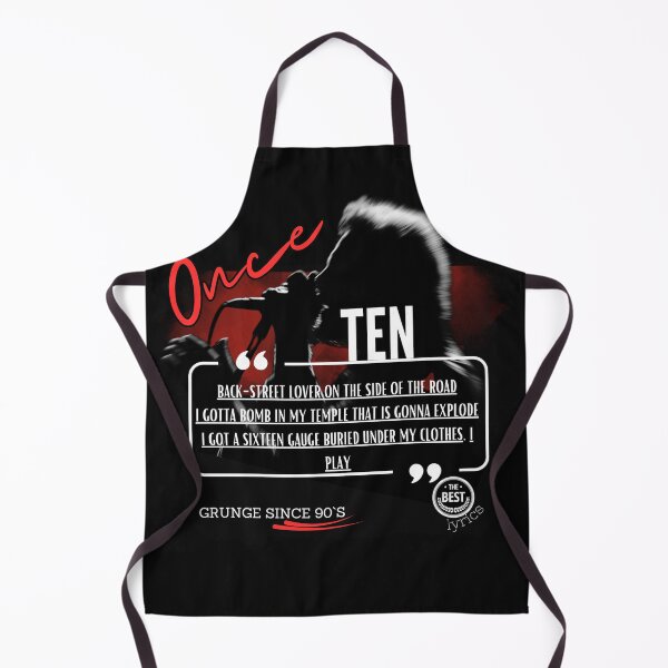 Item preview, Once Track Lyrics - FAN Alive Grunge 90s nostalgia - Best Lyrics Series designed and sold by fleive.