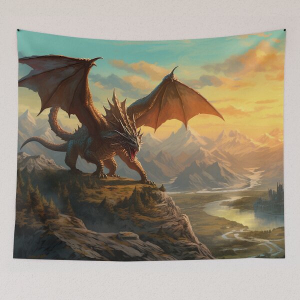 Item preview, Dragon Mountains designed and sold by GrinGalore.