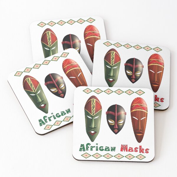 Item preview, AFRICAN MASKS - MASQUES AFRICAINS designed and sold by AfricArt237.