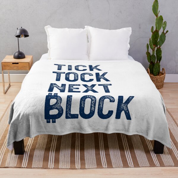 Item preview, TICK TOCK NEXT BLOCK designed and sold by TheBitcoinStore.