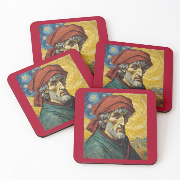 Item preview, "Young Dante Alighieri: Captivating Portrait of a Literary Icon" designed and sold by Artisticanvas.