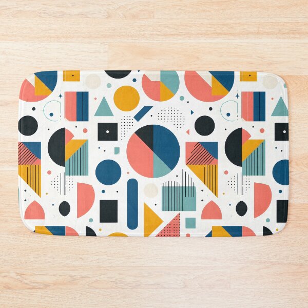 Item preview, 80s inspired geometric pattern  designed and sold by Yislaaik Digital Marketing.