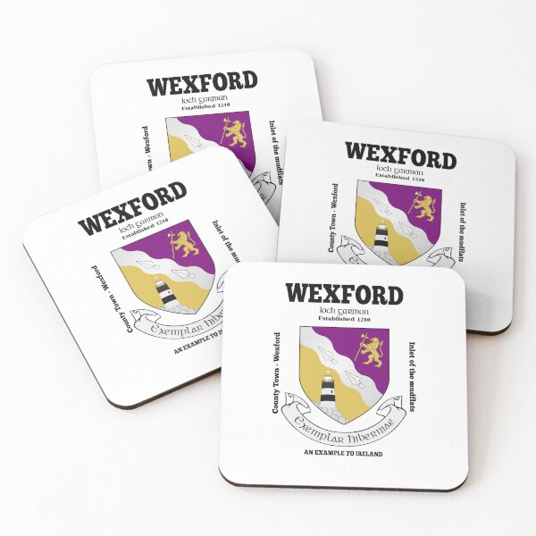 Item preview, Irish County Wexford Ireland Crest, Translation & More designed and sold by REAL IRISH GIFTS.