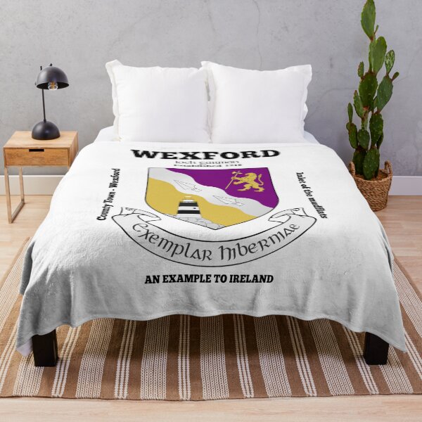 Item preview, Irish County Wexford Ireland Crest, Translation & More designed and sold by REAL IRISH GIFTS.
