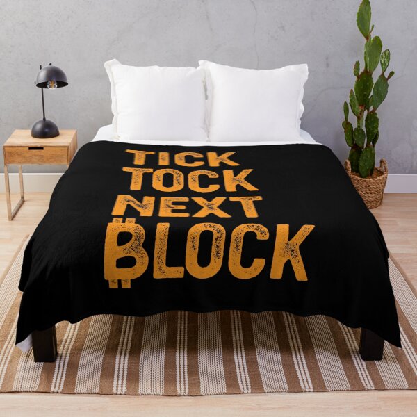 Item preview, TICK TOCK NEXT BLOCK designed and sold by TheBitcoinStore.