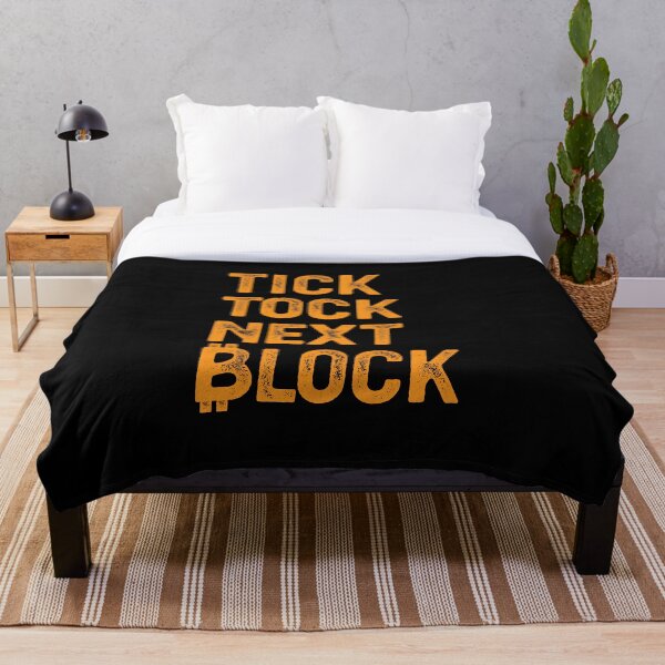 Item preview, TICK TOCK NEXT BLOCK designed and sold by TheBitcoinStore.