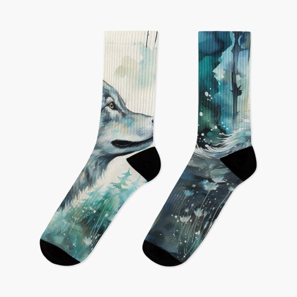 Item preview, Digital Art: Wolves in their Natural Habitat designed and sold by Artedig.