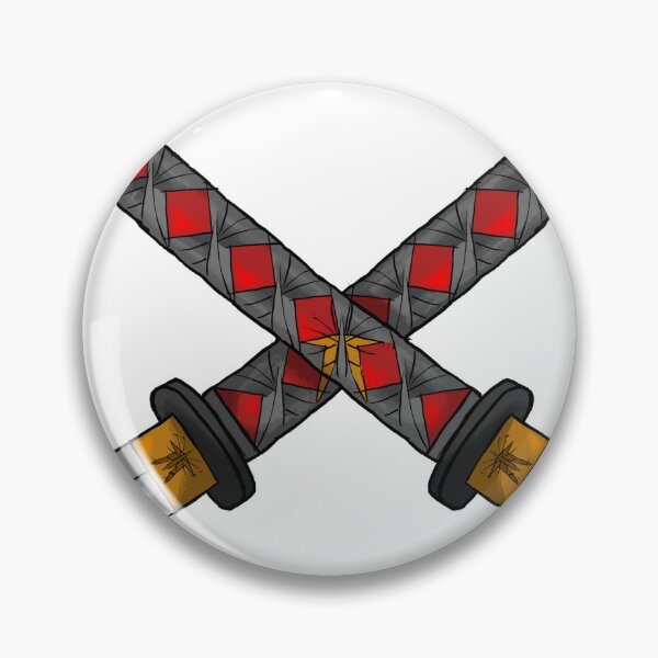 Item preview, Crossed Katanas designed and sold by Ward Y.