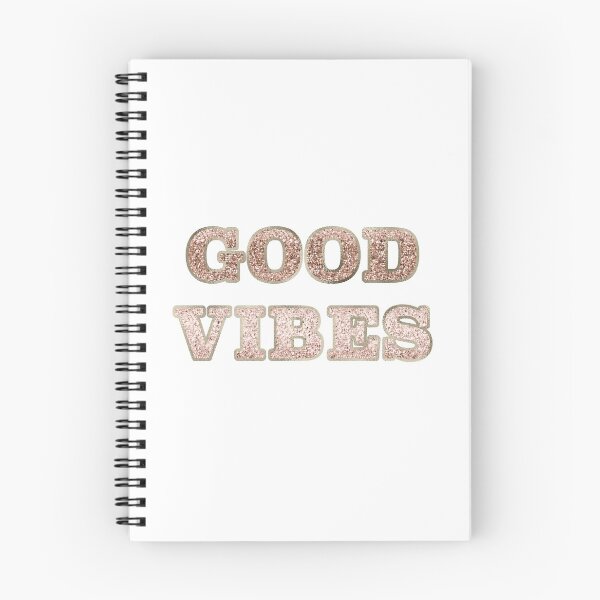 Item preview, Good vibes - rose gold glitter designed and sold by RoseAesthetic.