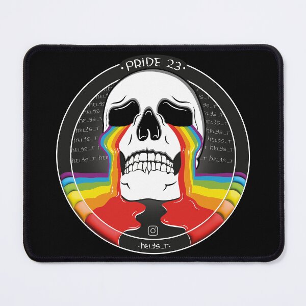 Item preview, GayPride skull designed and sold by helysTart.