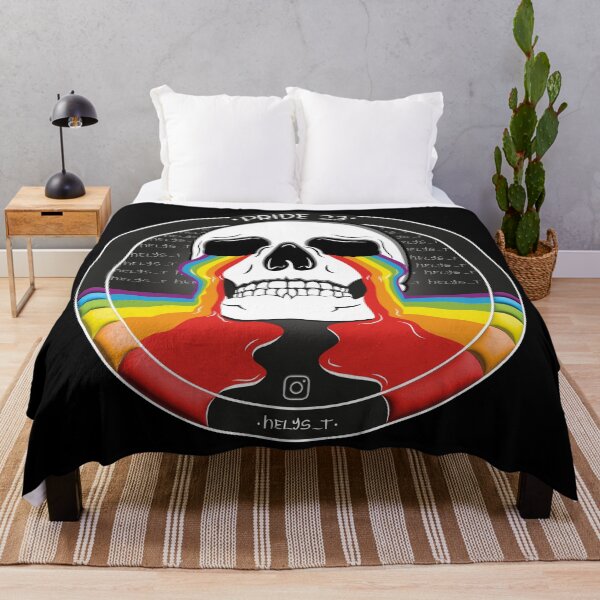 Item preview, GayPride skull designed and sold by helysTart.