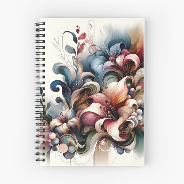 Item preview, "Dreamy Garden: Abstract Floral Pattern" designed and sold by APARTAI EU.
