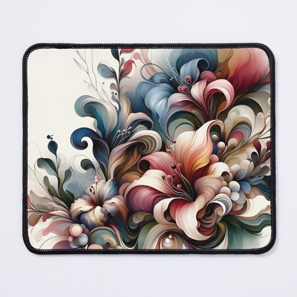 Item preview, "Dreamy Garden: Abstract Floral Pattern" designed and sold by APARTAI EU.