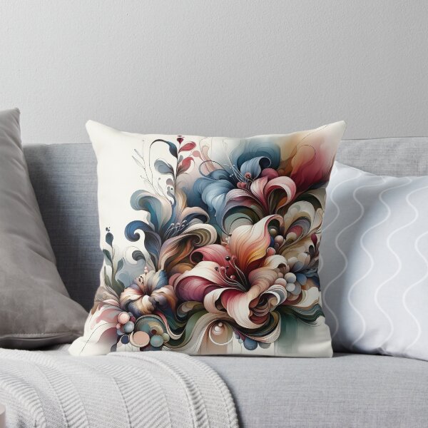 Item preview, "Dreamy Garden: Abstract Floral Pattern" designed and sold by APARTAI EU.