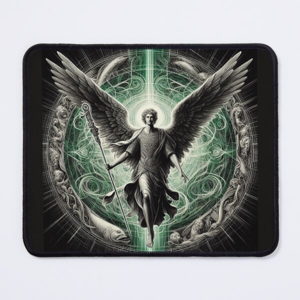 Item preview, Saint Raphael Archangel - Angel of Healing - Christmas gift designed and sold by Alkymias.