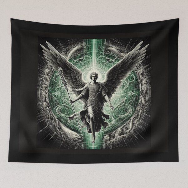 Item preview, Saint Raphael Archangel -   Angel of Healing - Christmas gift designed and sold by Alkymias.