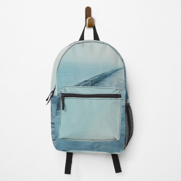 Item preview, Serene Pier: A Blue Reflection designed and sold by AI-Only Creations.