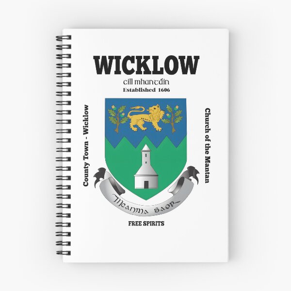 Item preview, Irish County Wicklow Ireland Crest, Translation & More designed and sold by REAL IRISH GIFTS.