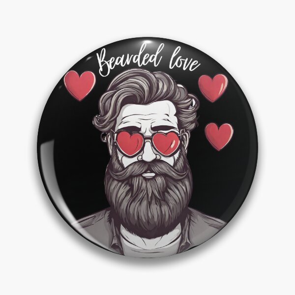 Item preview, Bearded love designed and sold by ArtyWares.