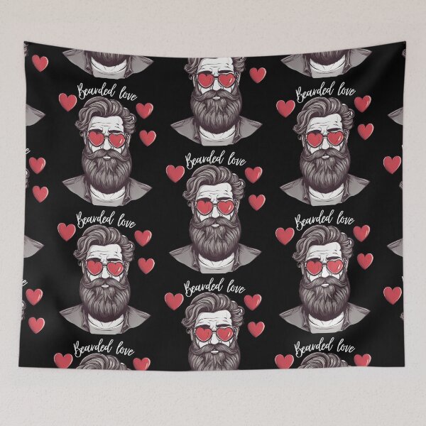 Item preview, Bearded love designed and sold by ArtyWares.